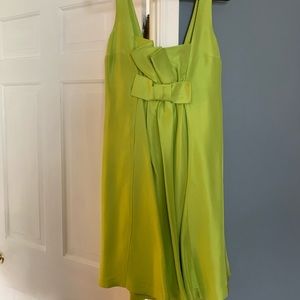 Tracy Reese lime green dress